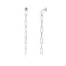 Aros Eslabones Silver - Atesorame