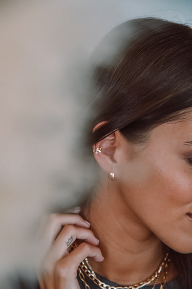 Earcuff Freedom Gold - Atesorame