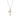 Cross Crystal Gold Necklace
