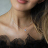Collar Punto de Luz Ojo Turco Plata - Atesorame