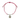 Pulsera Angel De La Guarda Hilo Fucsia Petite - Atesorame