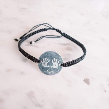 Pulsera Tejida Negra - Atesorame