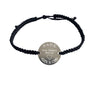 Pulsera Tejida Negra - Atesorame