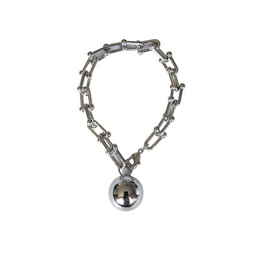 Silver Dome Maxi Bracelet