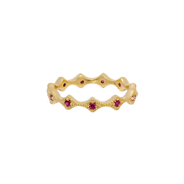 Aristocrazy Ruby Gold Ring
