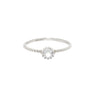 Anillo Mia Silver Cristal - Atesorame